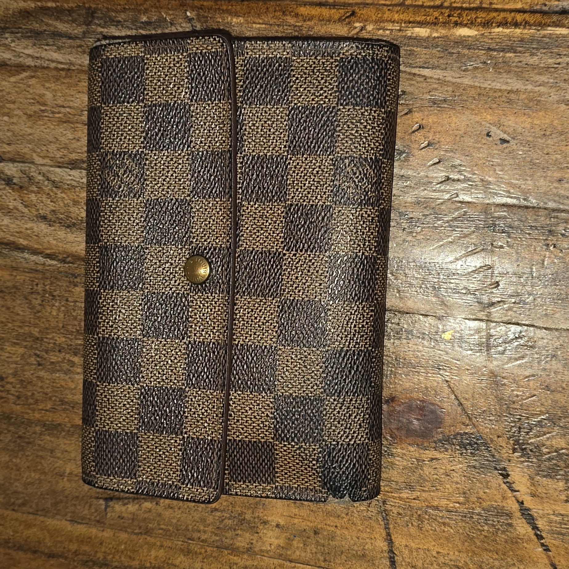 Lv Damier Ebene Etu Papier